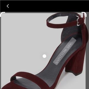 Brand new Stuart Weitzman Suede Nearly Nude Sandals